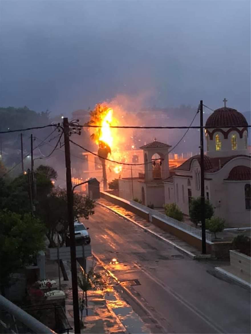 Προβλήματα από την κακοκαιρία στην Δυτική Ελλάδα(Φωτ.)