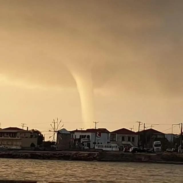 Υδροστρόβιλος στην Χίο 15/11/19