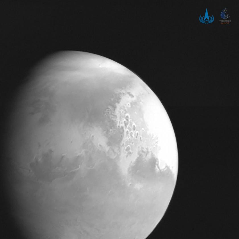 Το κινεζικό διαστημόπλοιο Tianwen-1 πλησιάζει τον πλανήτη Άρη – Η πρώτη φωτογραφία